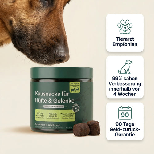 Kausnacks für Hüfte und Gelenke