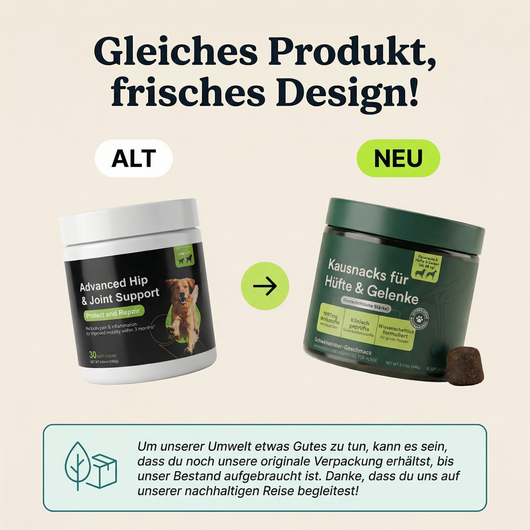 Kausnacks für Hüfte und Gelenke